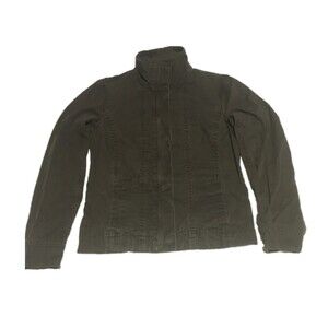 🎯3 for $30🎯 jacket Women XS 4 army green canvas 90s Grunge Military Inspired